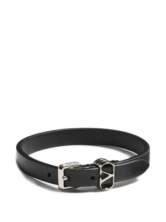Valentino Garavani Ovalette calfskin bracelet