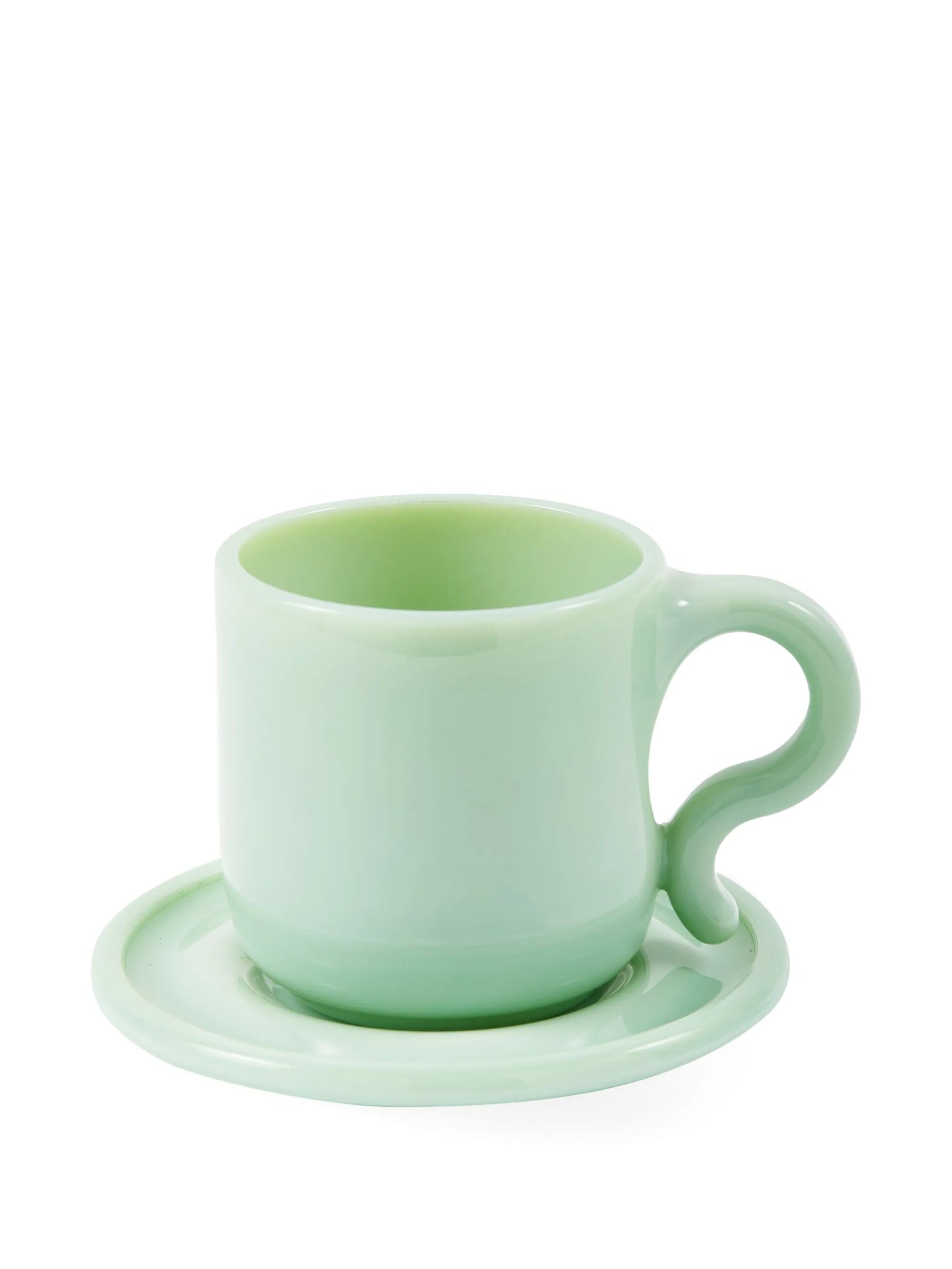 glossy expresso cup (set of two)
