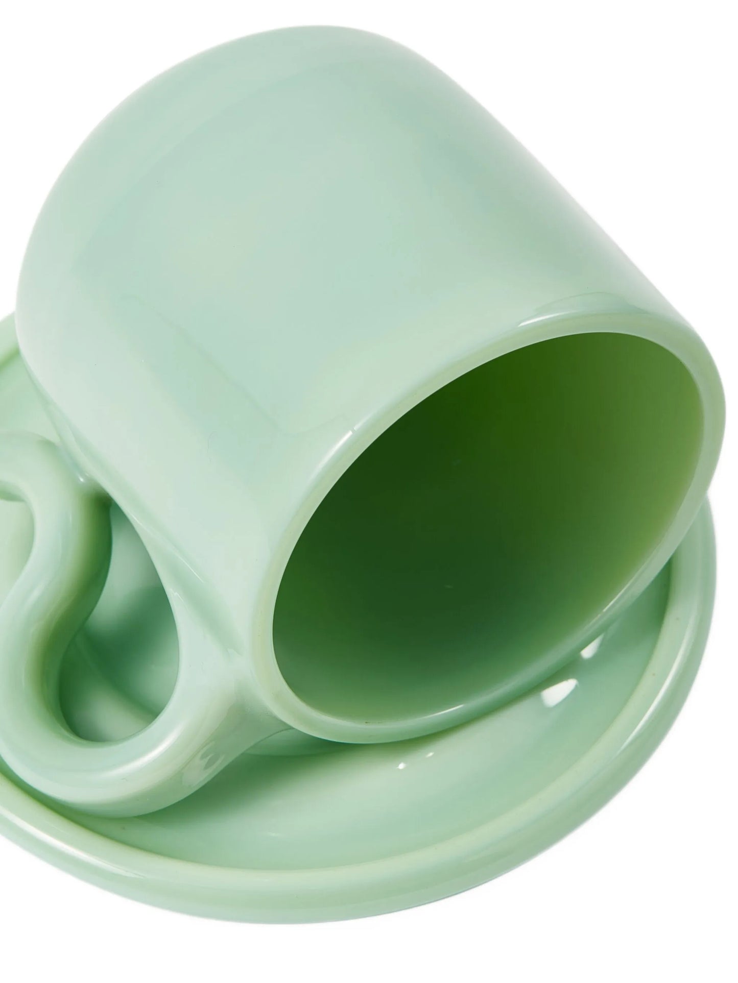 glossy expresso cup (set of two)