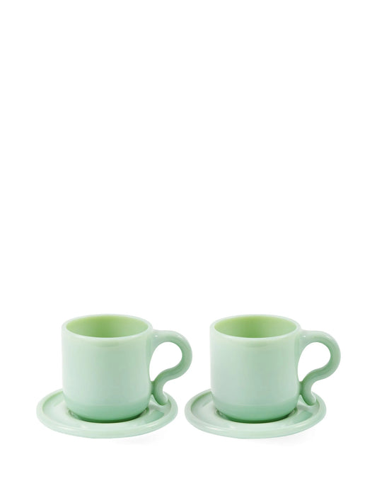 glossy expresso cup (set of two)