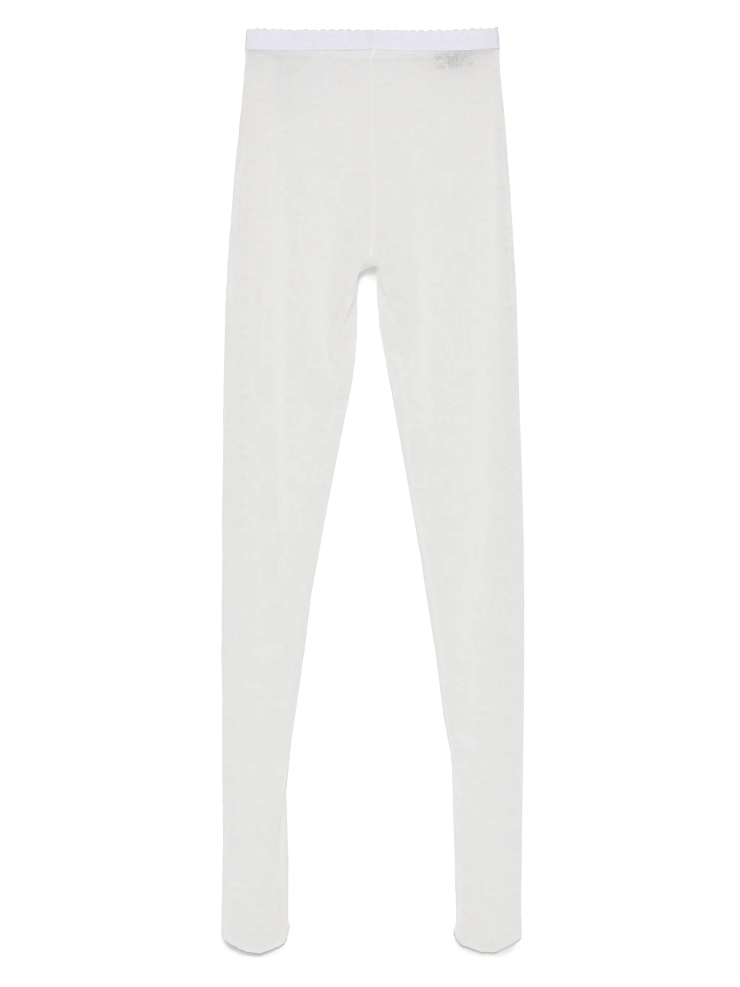 flocked mesh tights