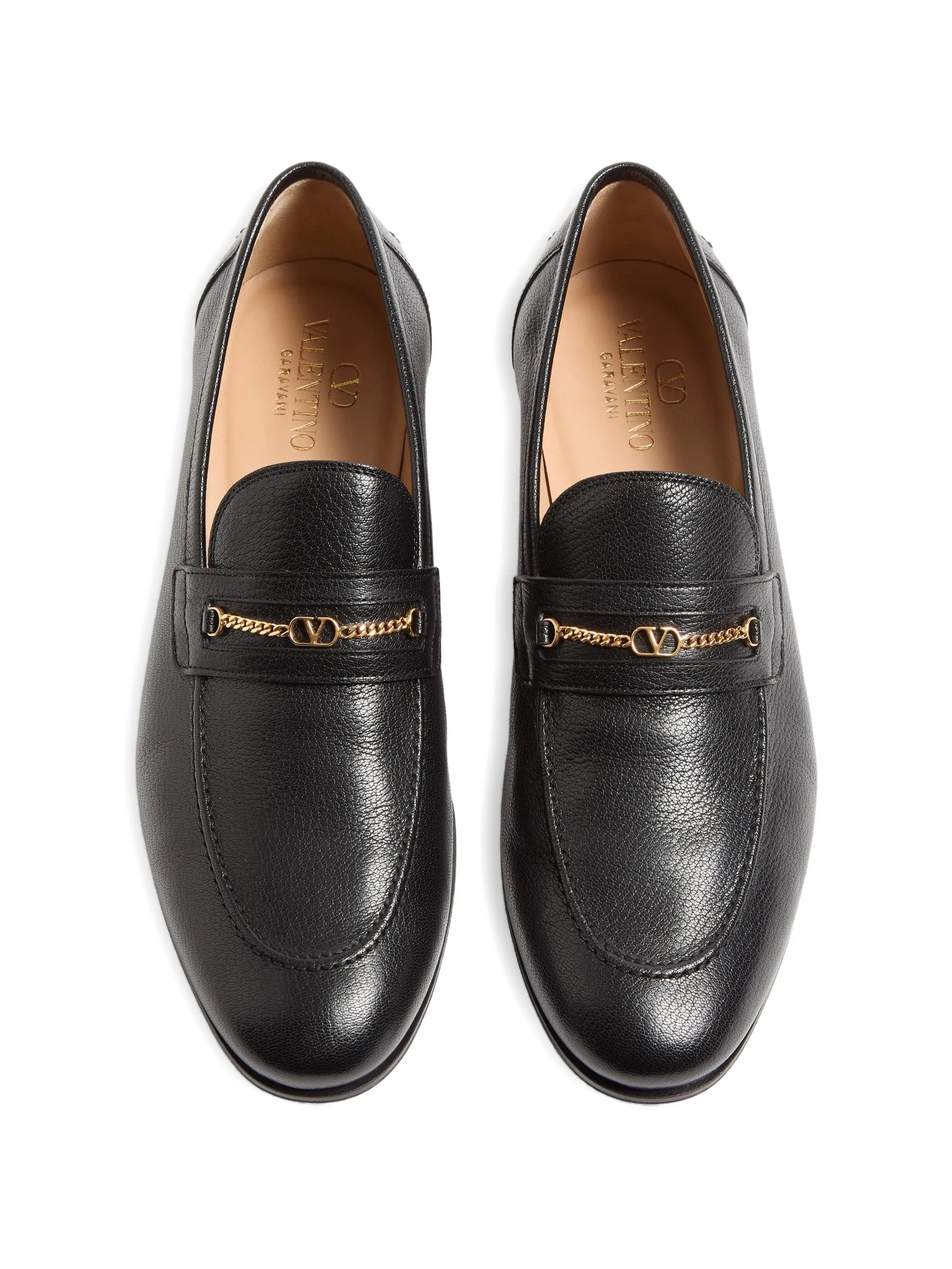 Vlogo Signature kidskin moccasins