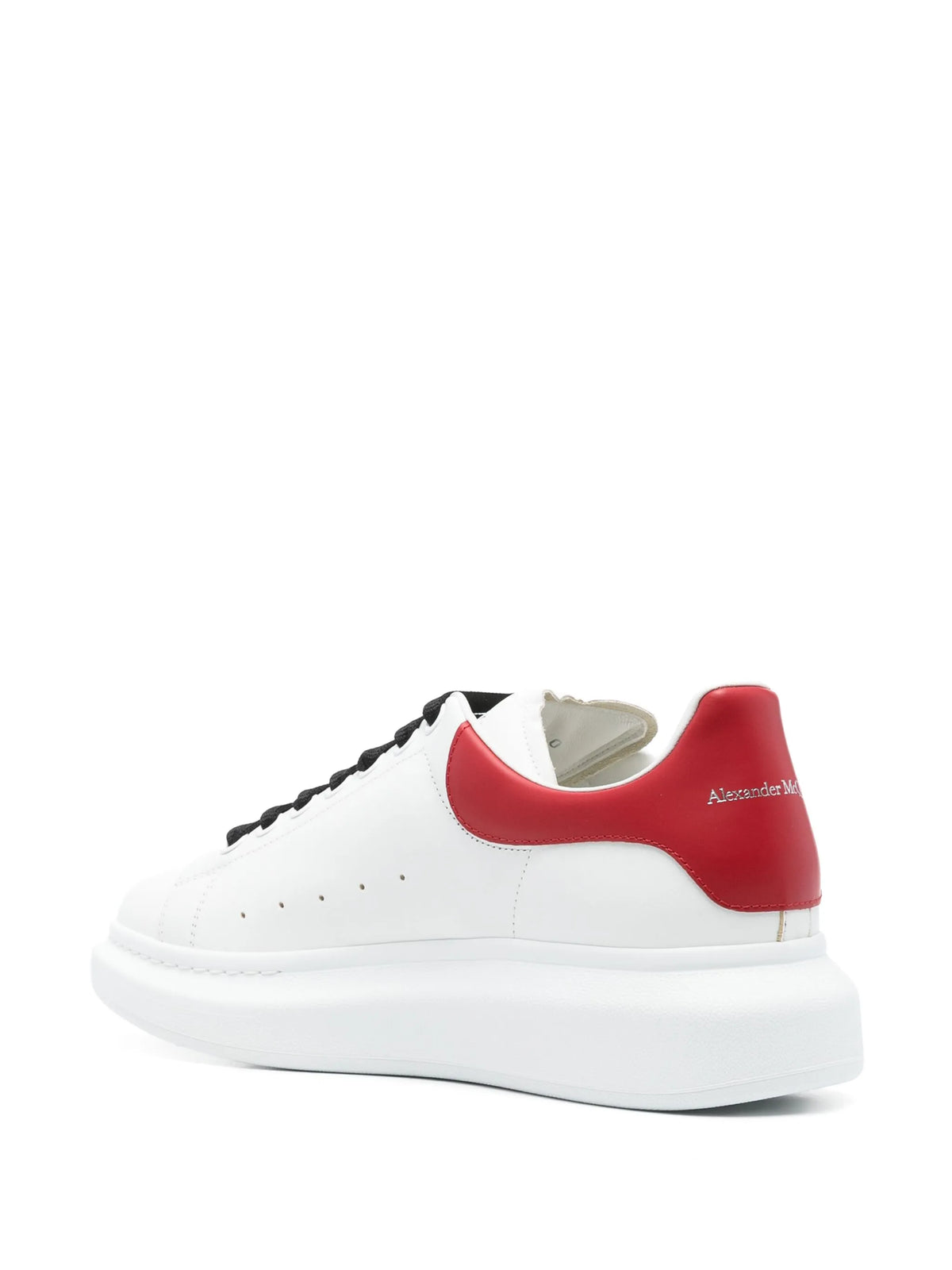Oversized leather sneakers