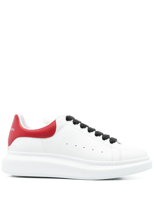 Oversized leather sneakers