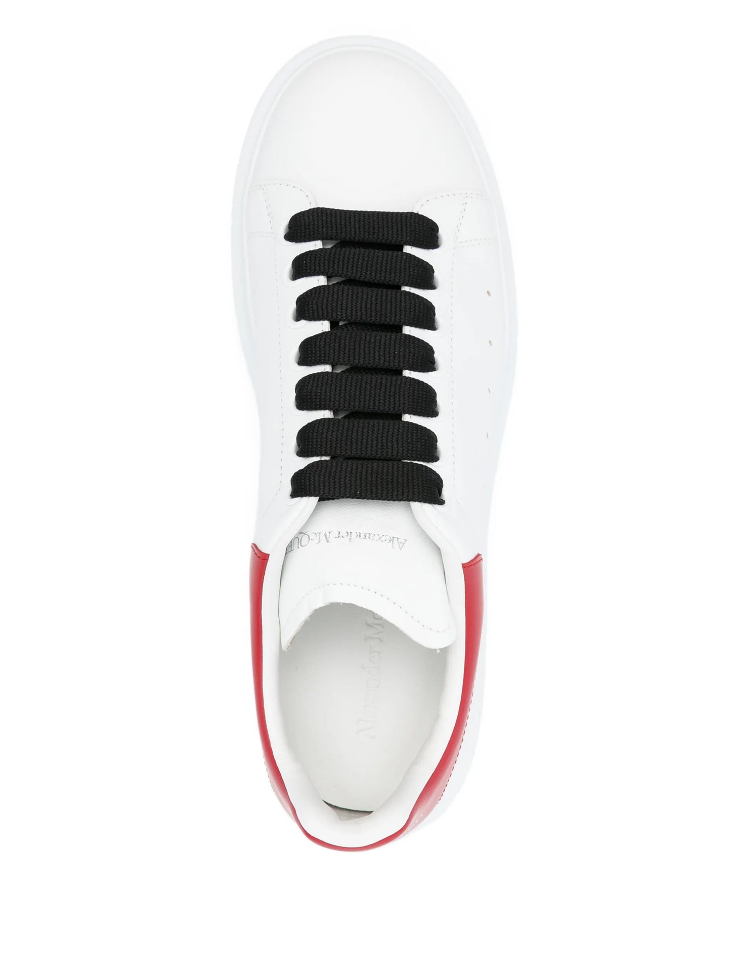 Oversized leather sneakers