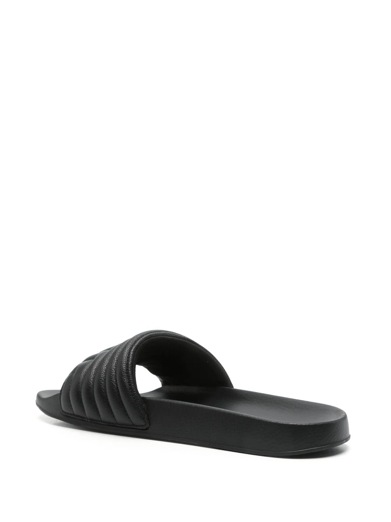 leather slides
