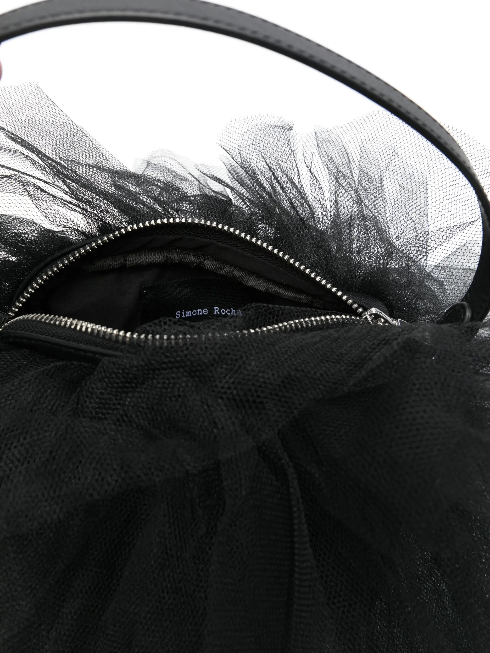 ruffled mini bag