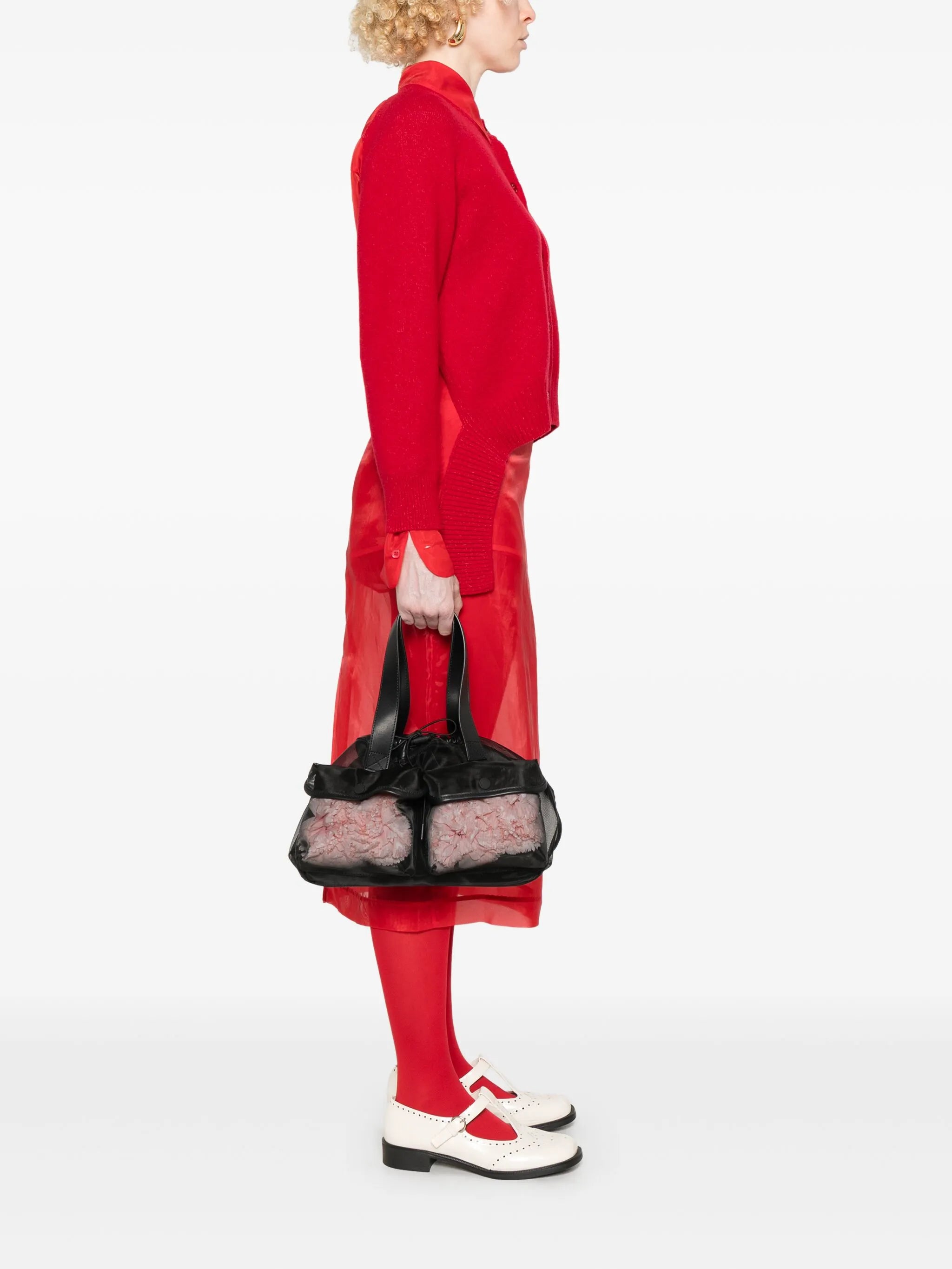 mesh tote bag