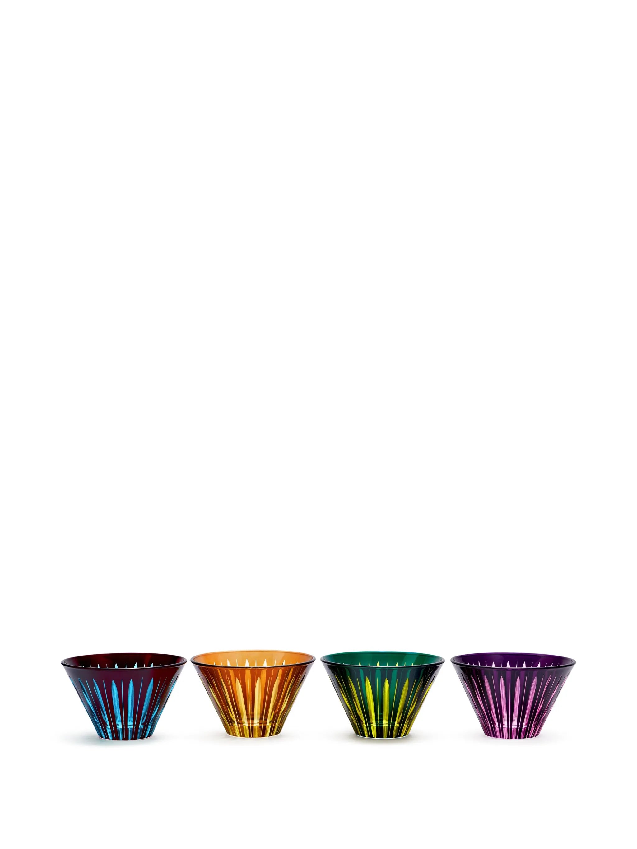 Prism condiment bowl set (set of four)