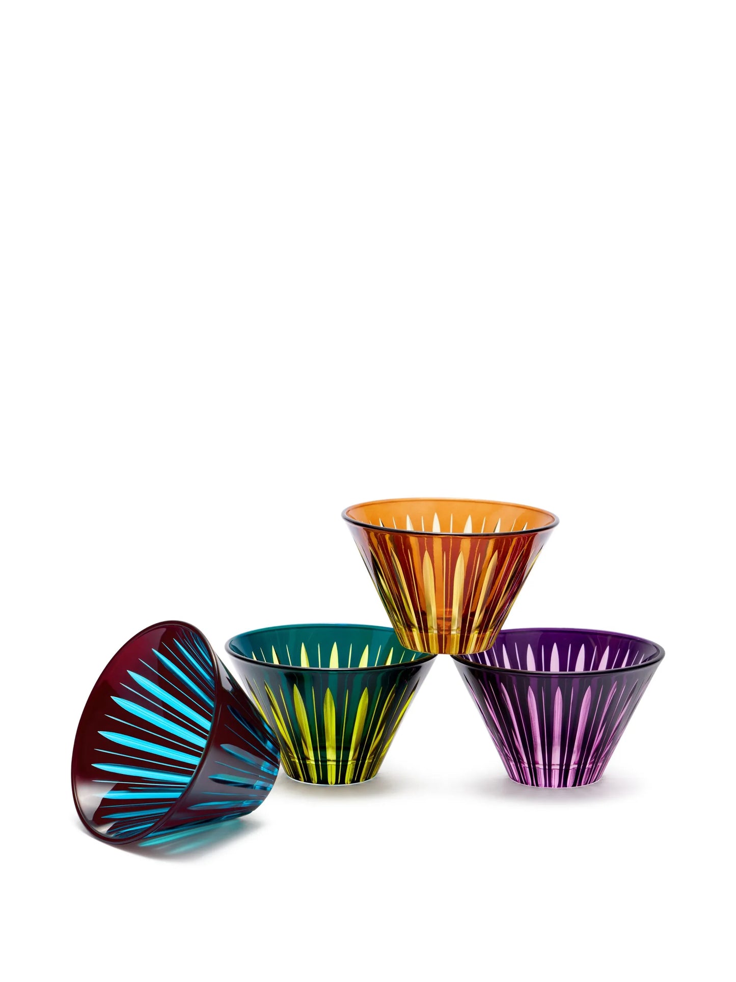 Prism condiment bowl set (set of four)