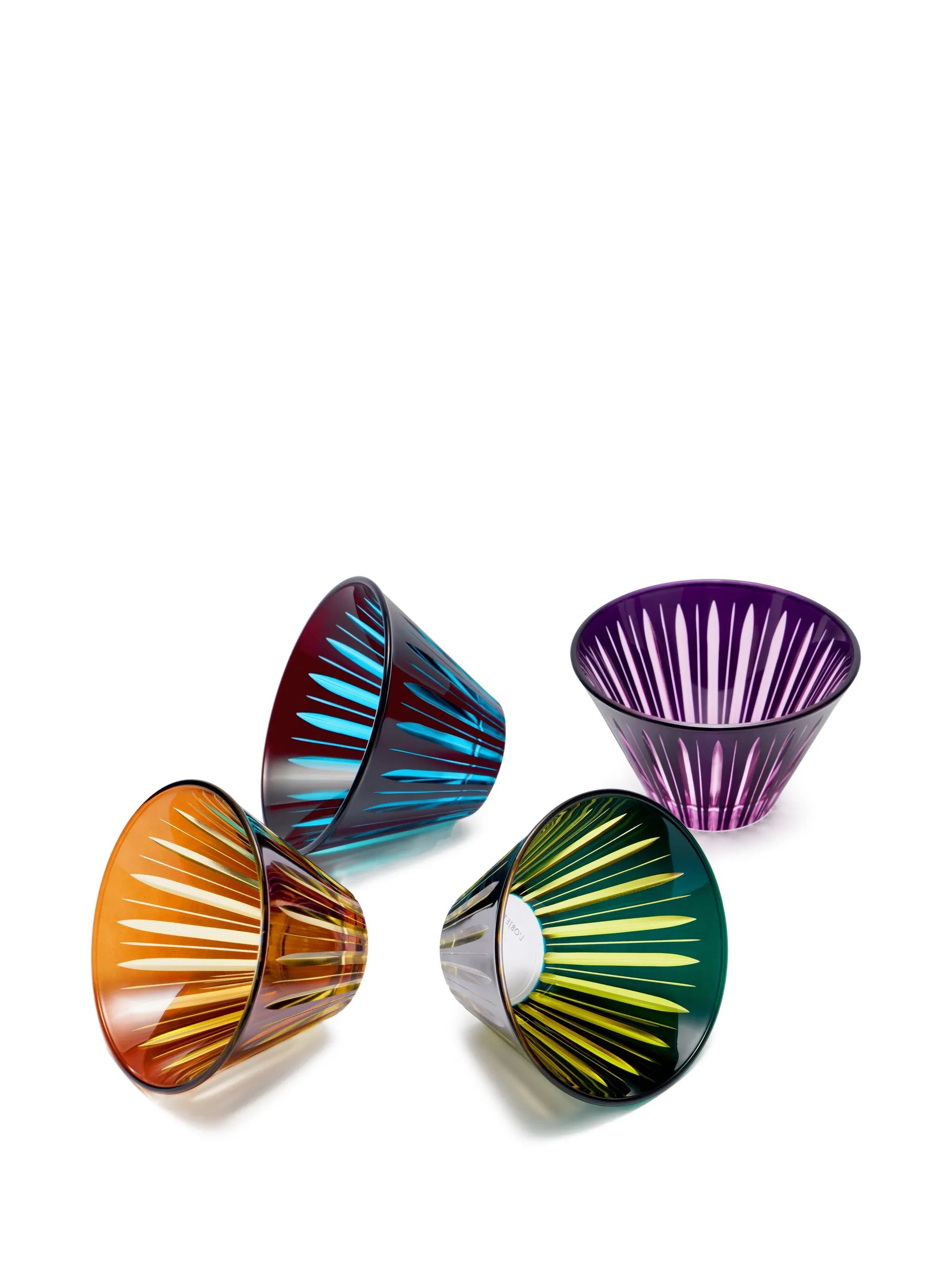 Prism condiment bowl set (set of four)