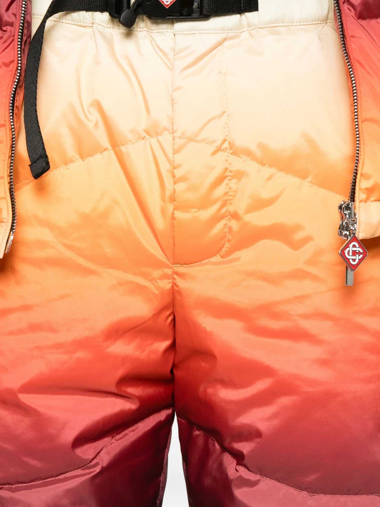 ombré-print padded ski pants