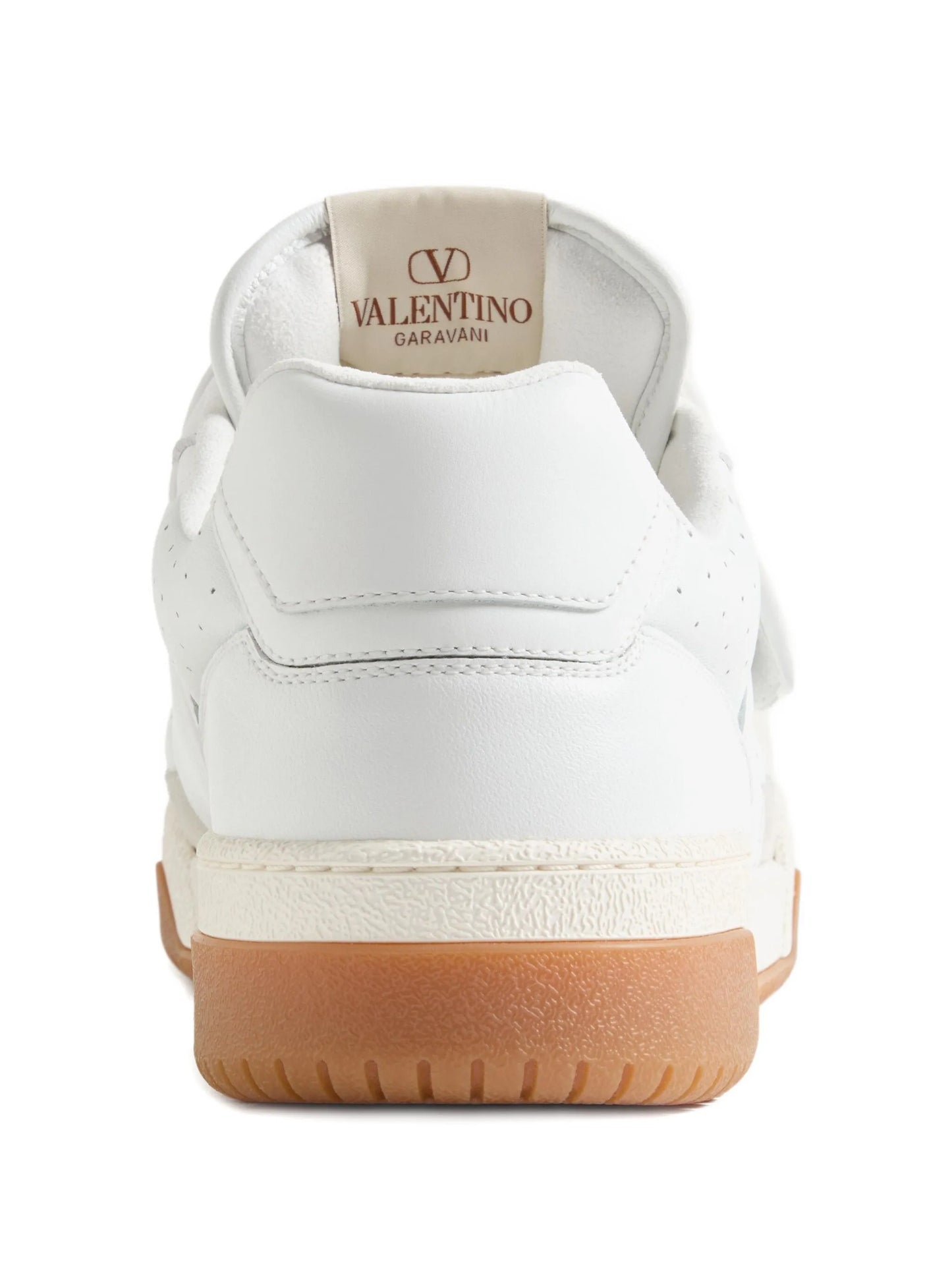 perforated strap sneakers