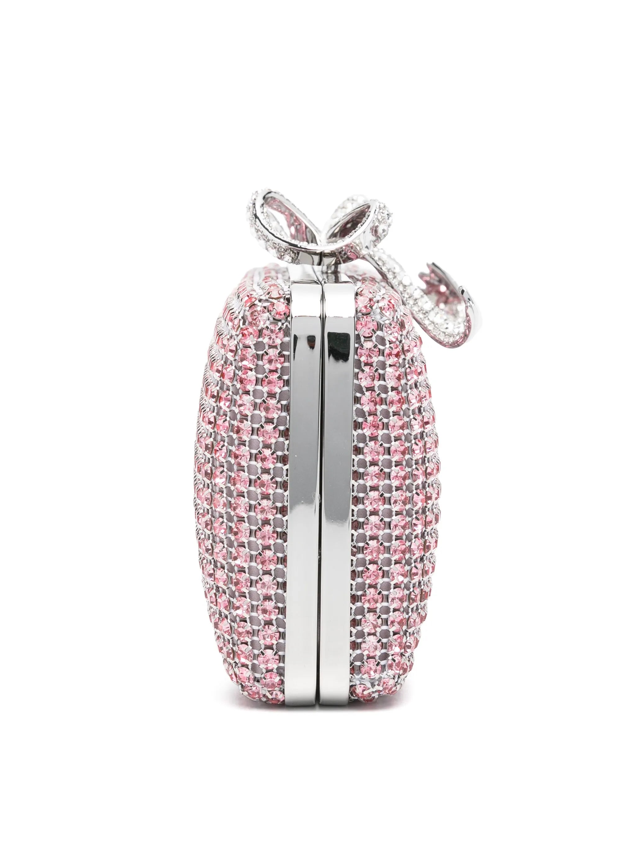 crystal-embellished clutch bag