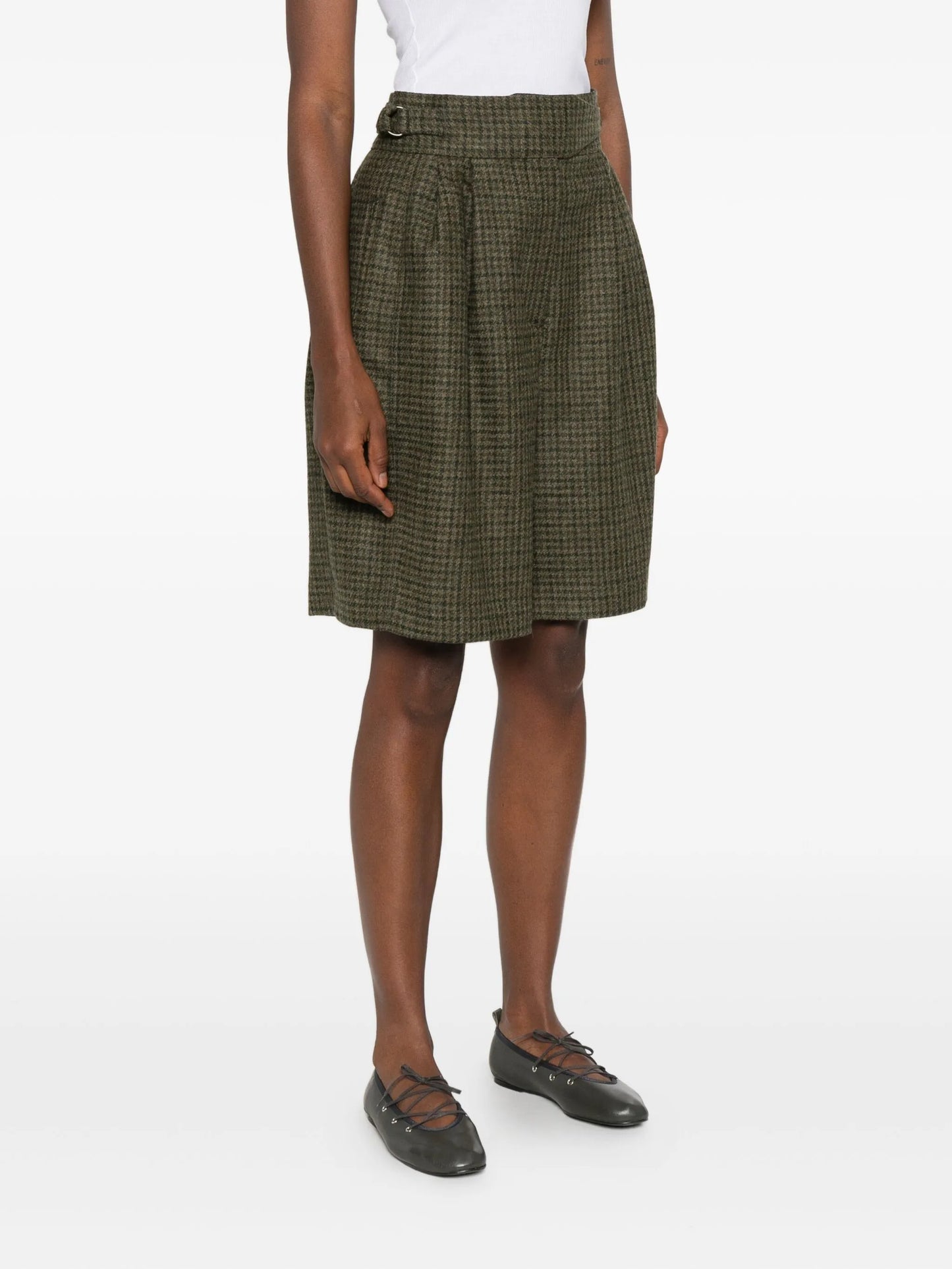 Morris houndstooth shorts