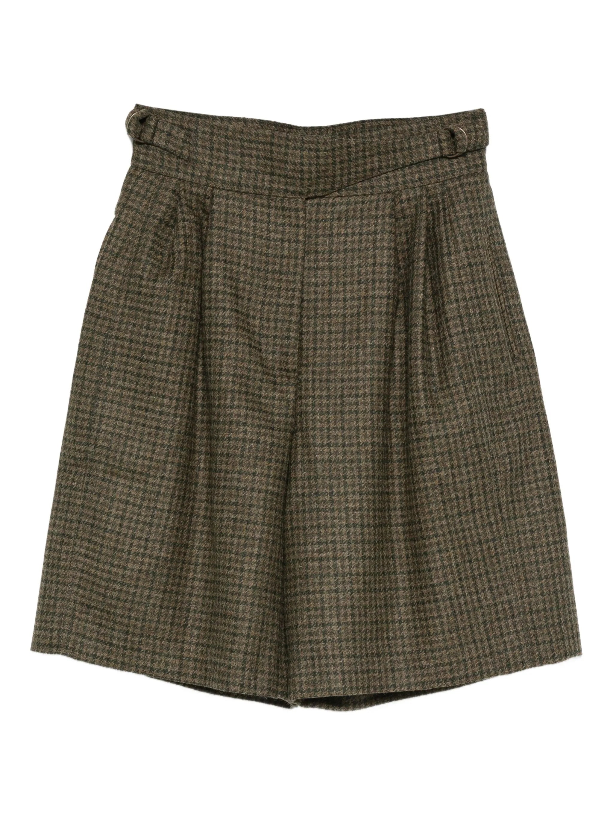 Morris houndstooth shorts