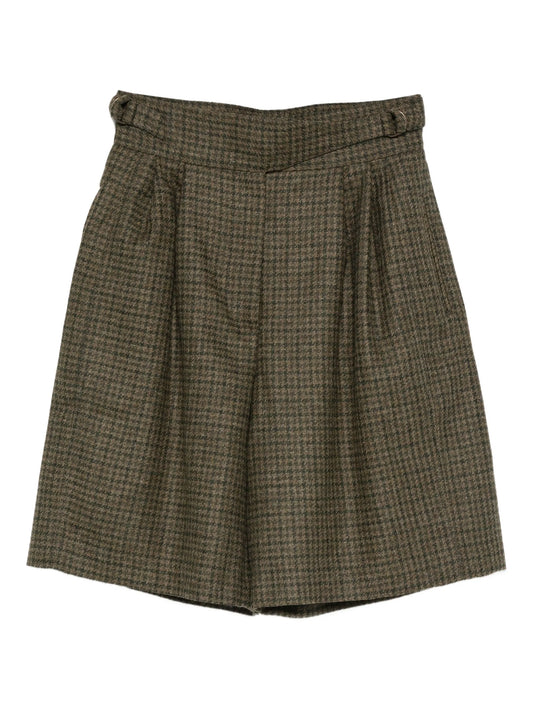 Morris houndstooth shorts
