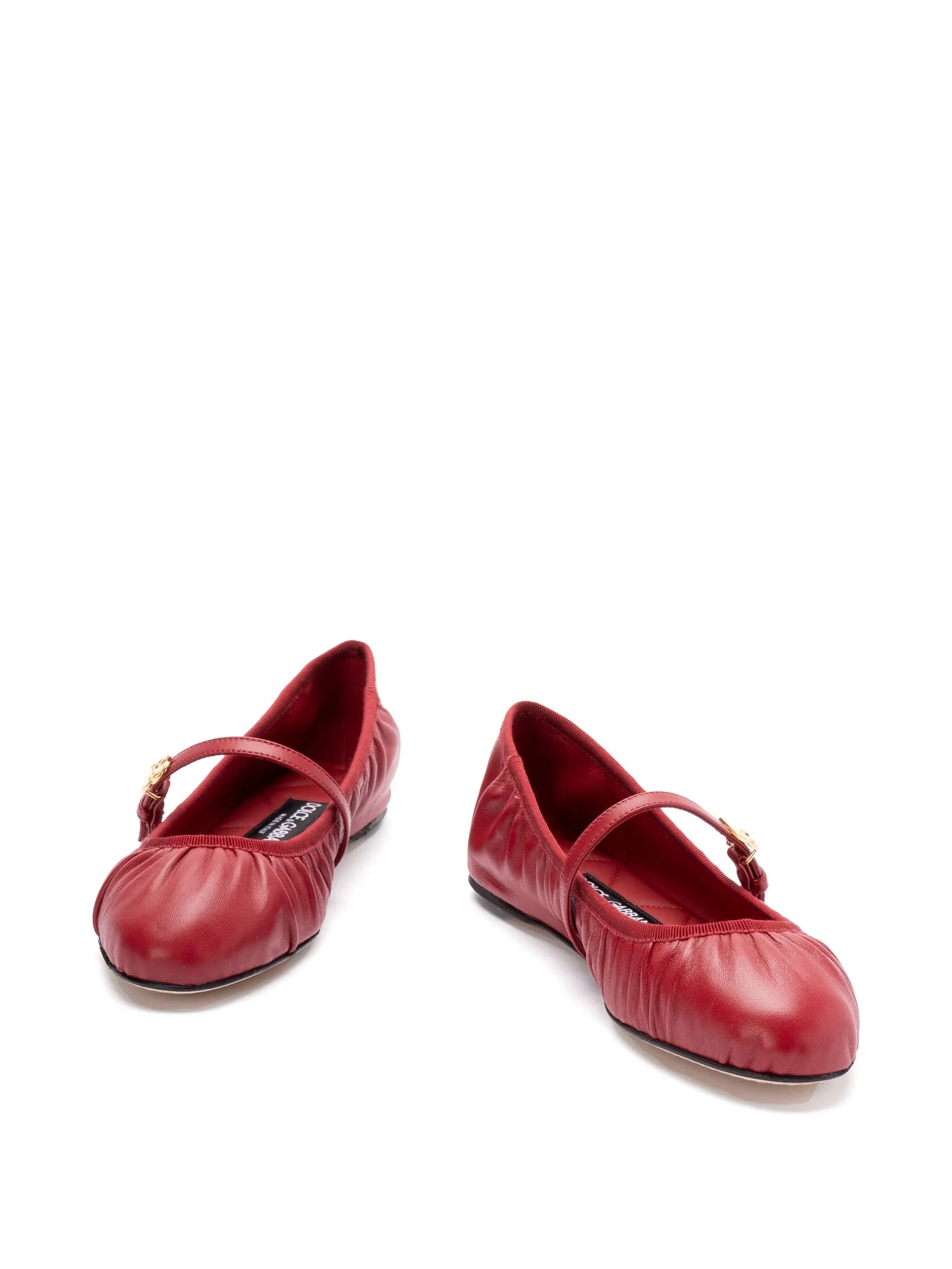 leather ballerinas