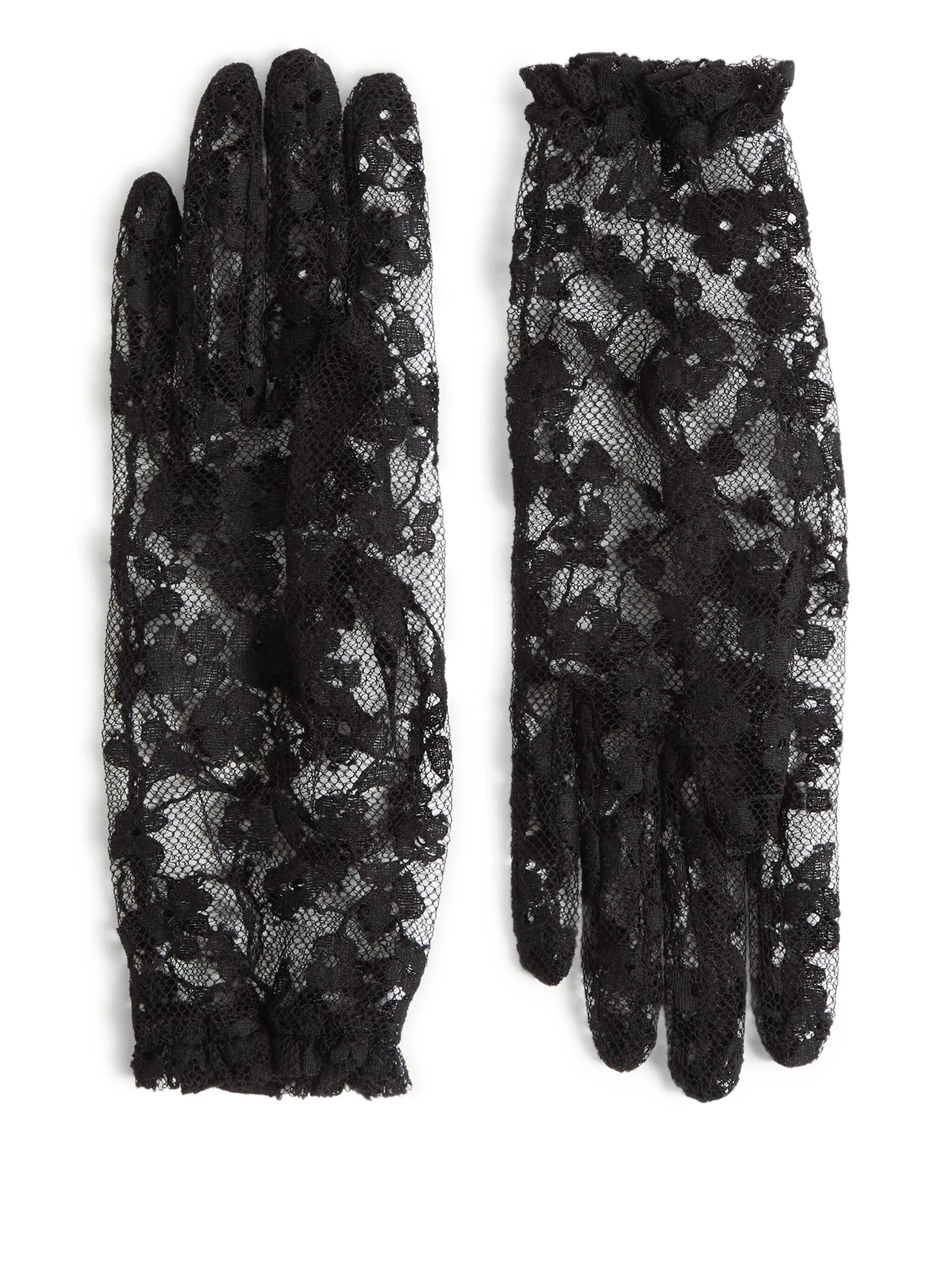 VLogo Signature lace gloves