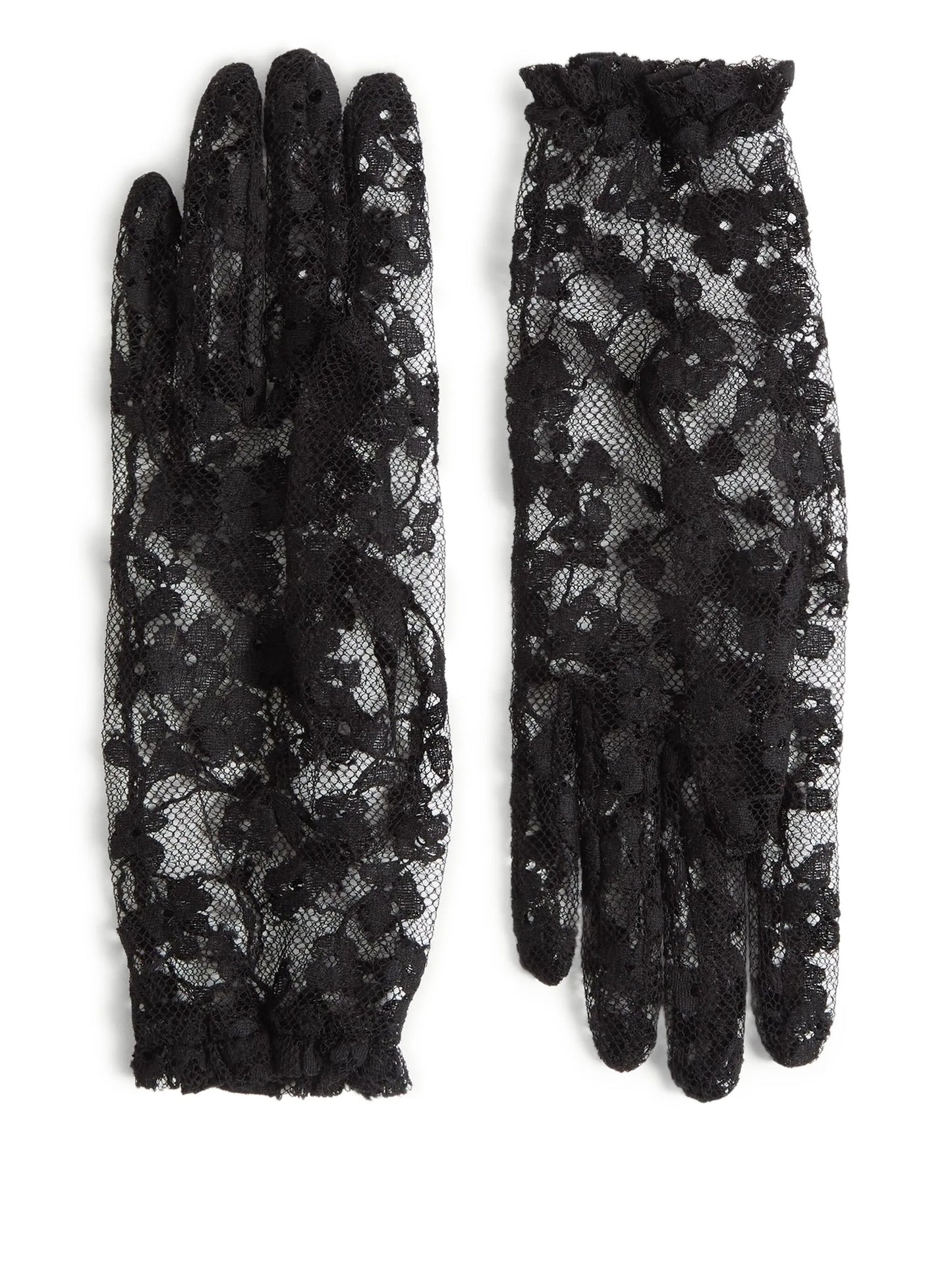 VLogo Signature lace gloves