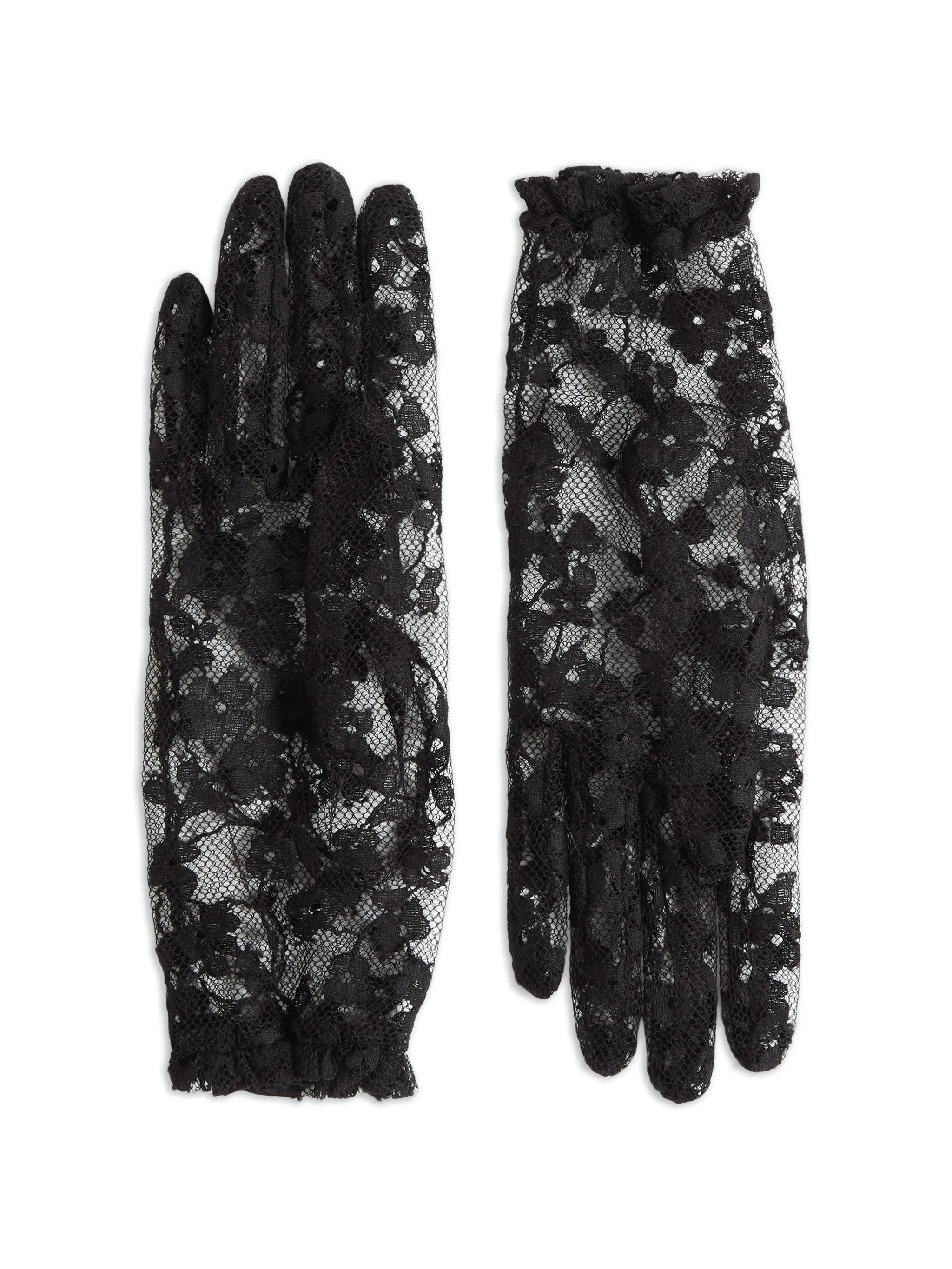 VLogo signature lace gloves