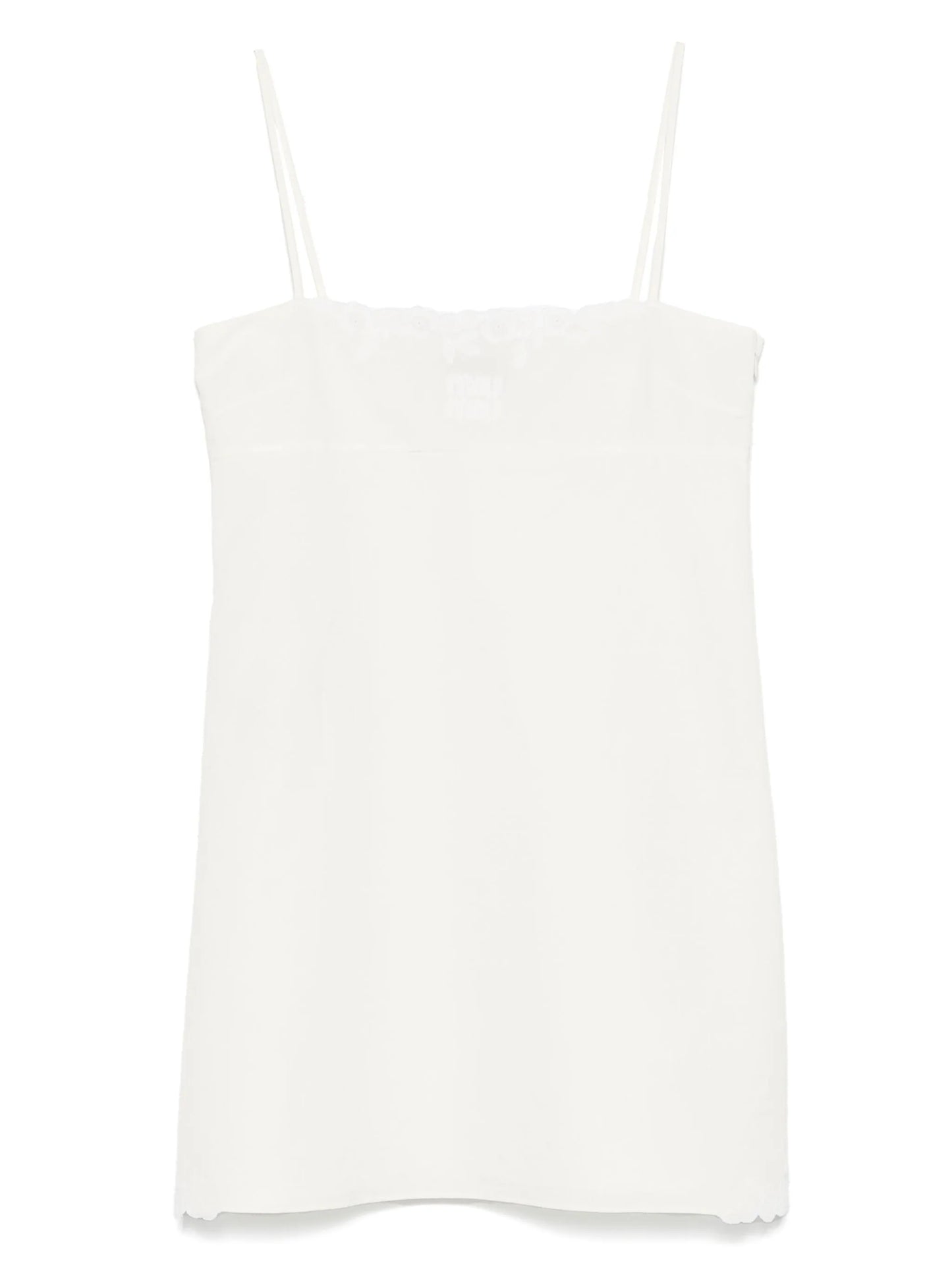 linen-blend dress