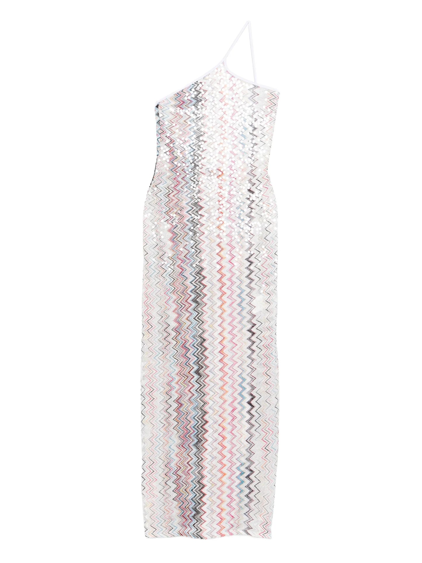 one-shoulder maxi dress