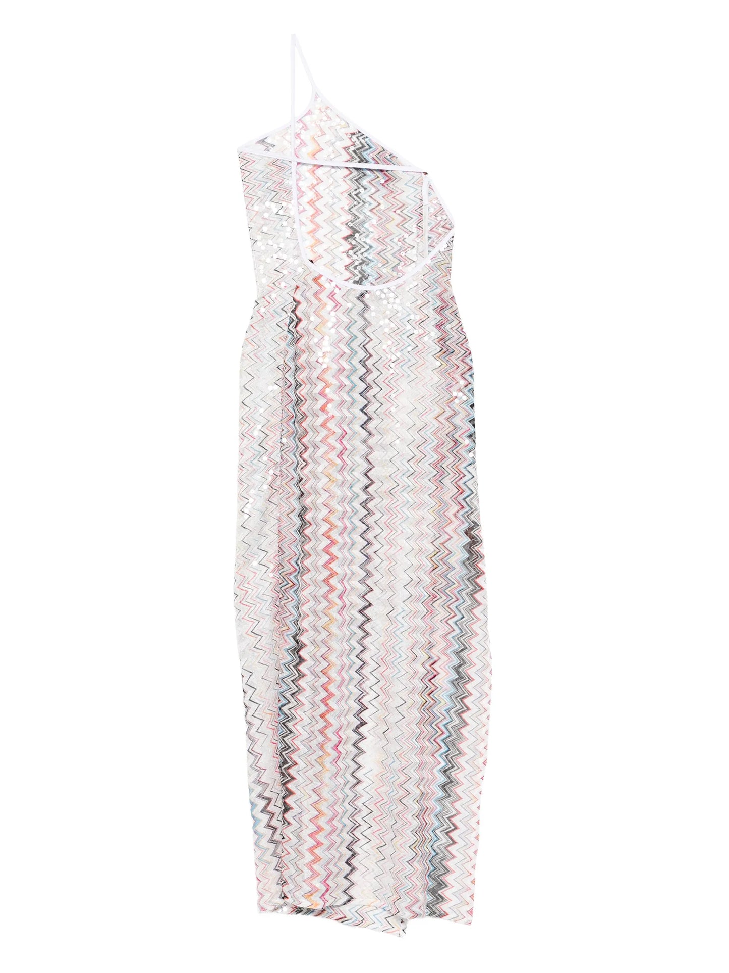 one-shoulder maxi dress