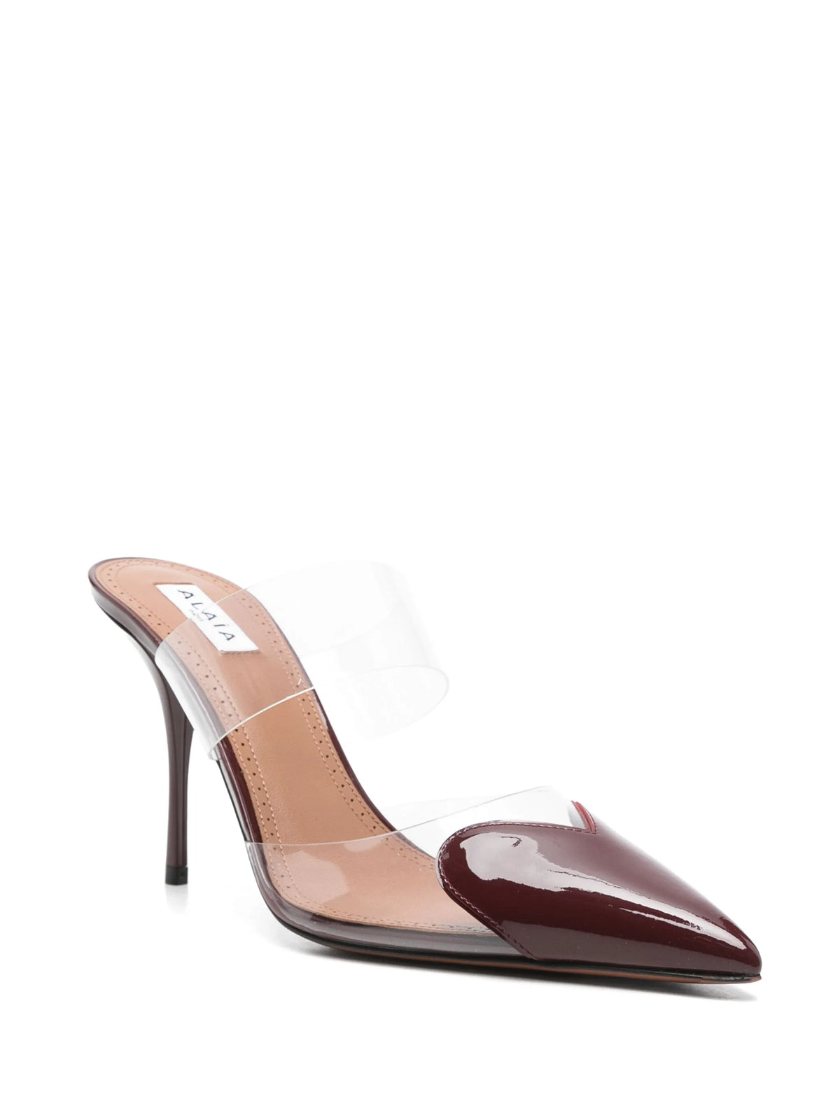 90mm Coeur heeled mules