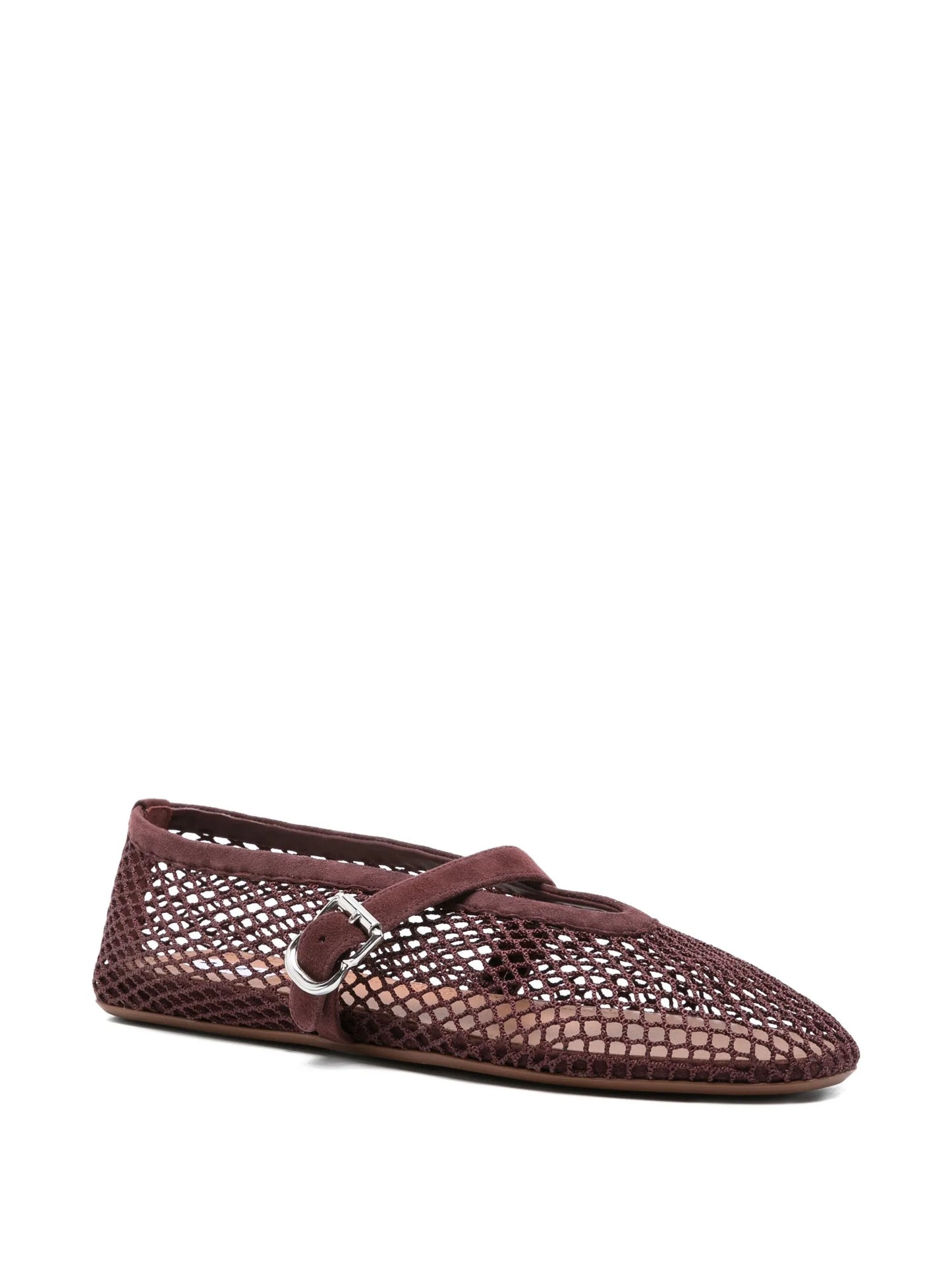 mesh ballet flats