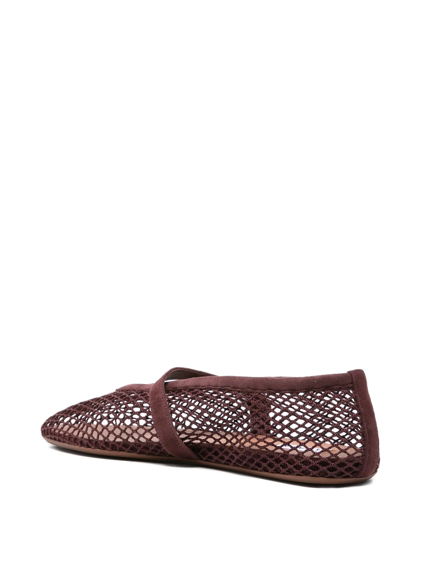 mesh ballet flats
