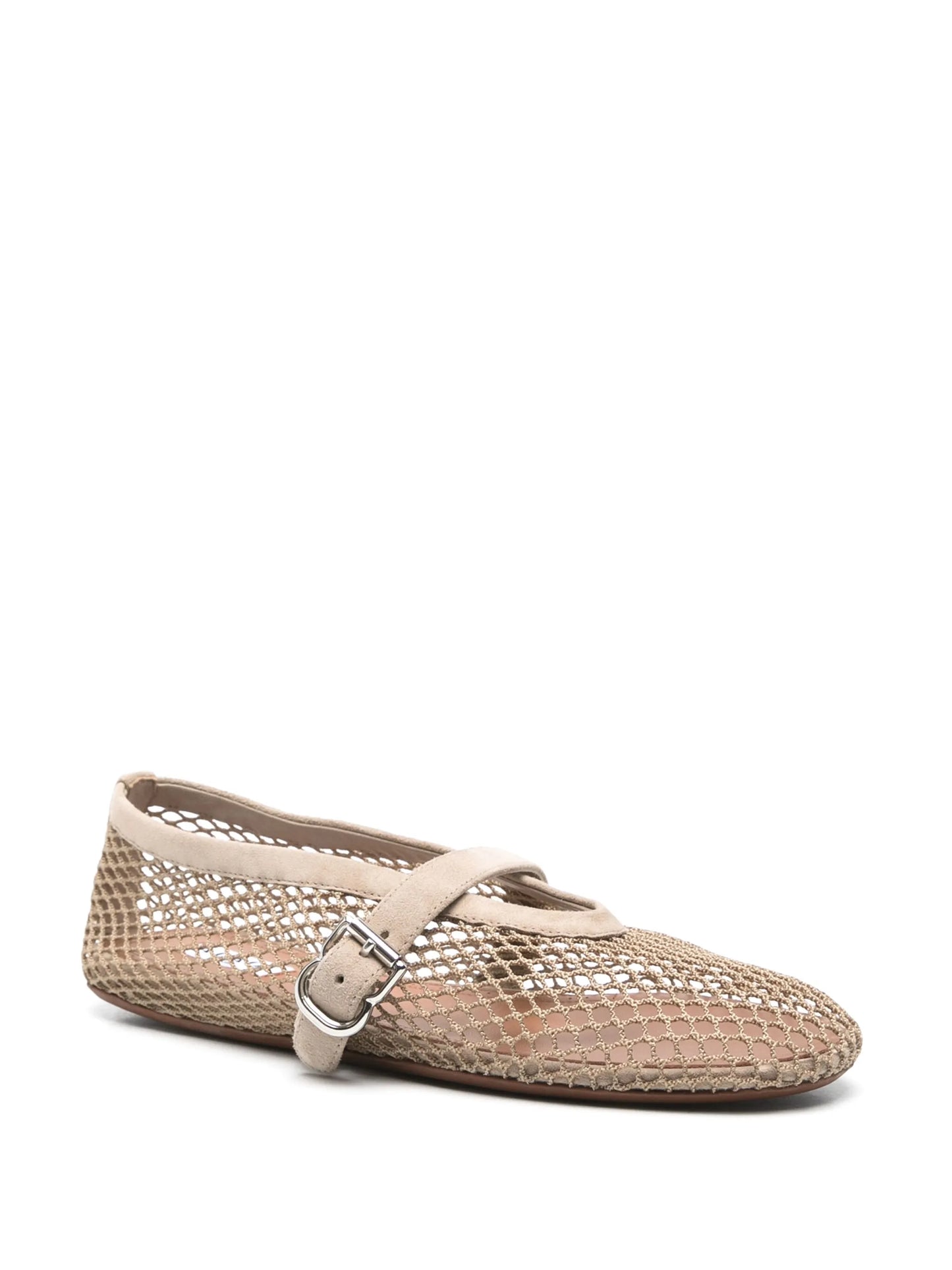 leather ballet flats