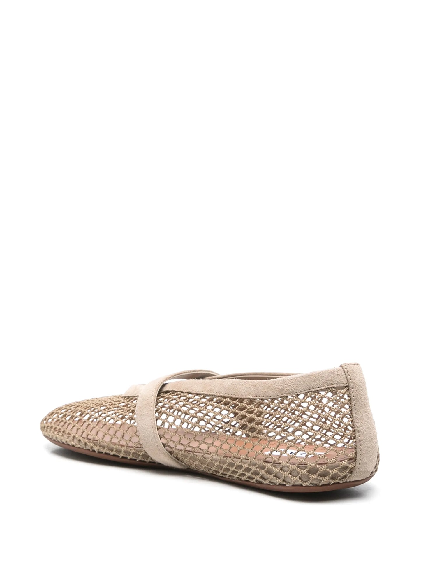 leather ballet flats