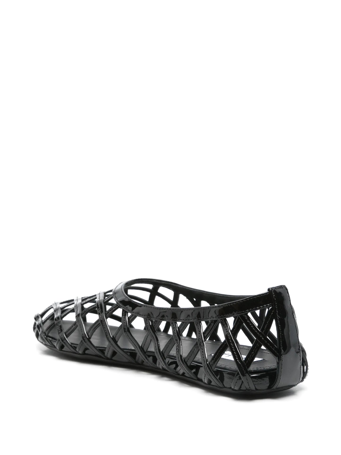 leather ballet flats