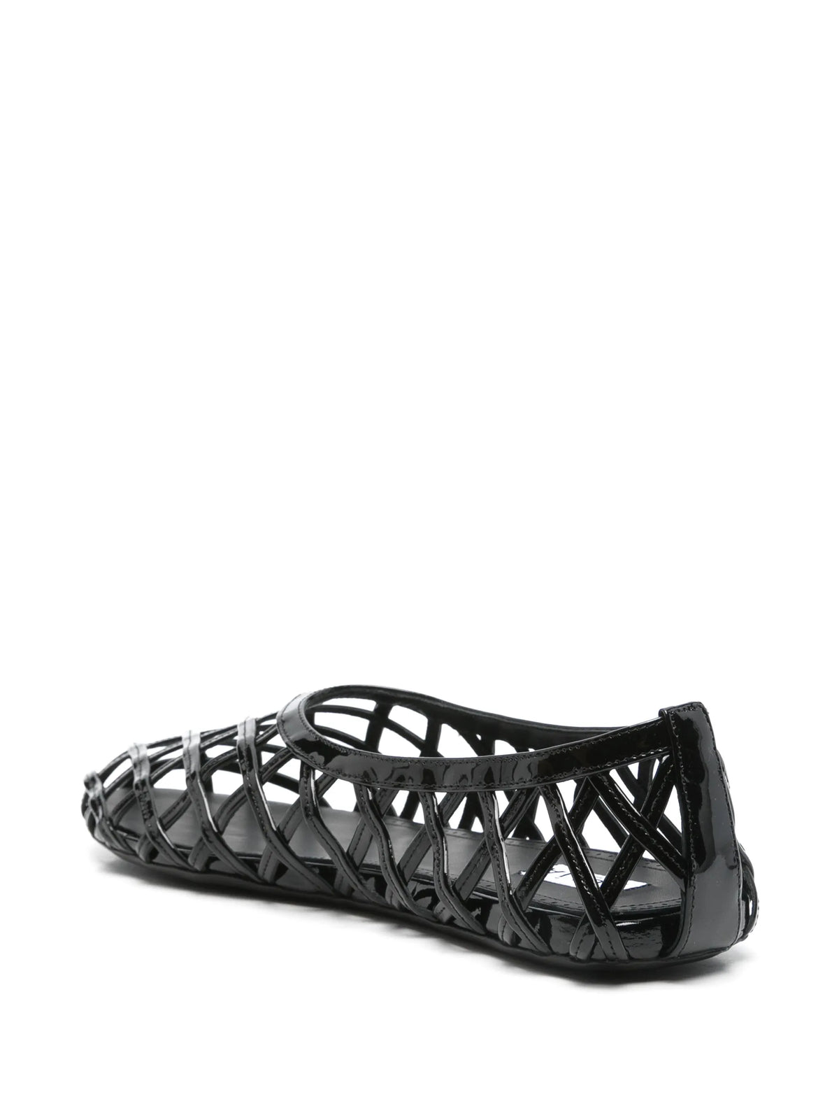 leather ballet flats
