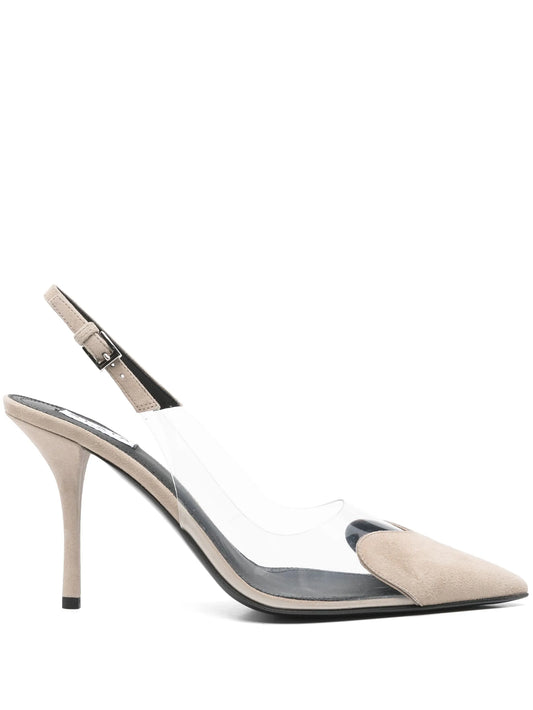 90mm Le Coeur slingback pumps
