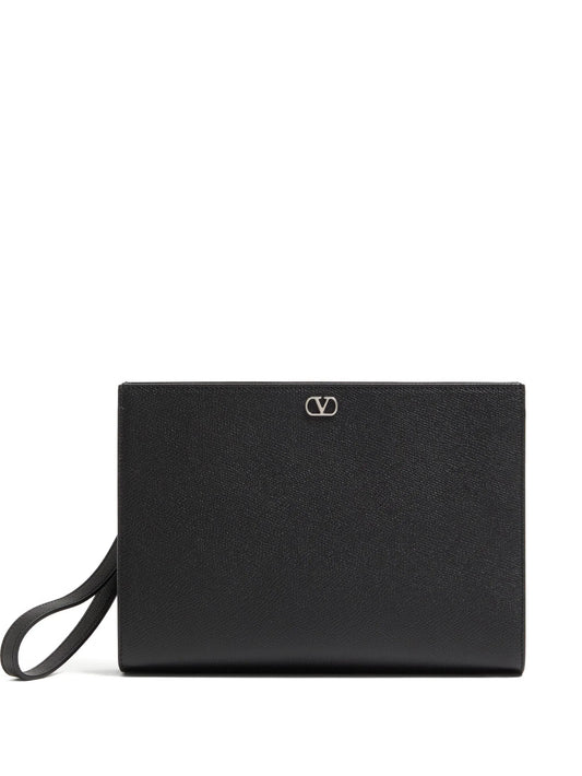VLogo Signature clutch bag
