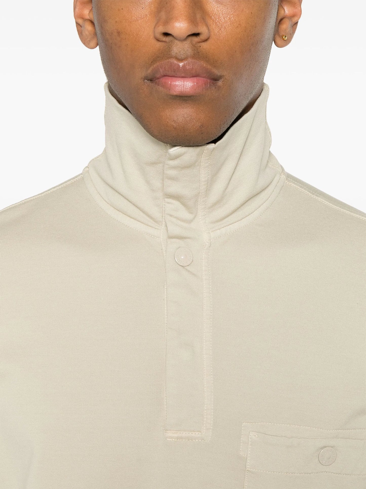 Compass-badge sweatshirt