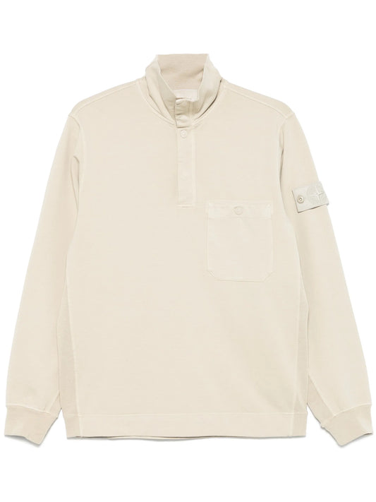 Compass-badge sweatshirt