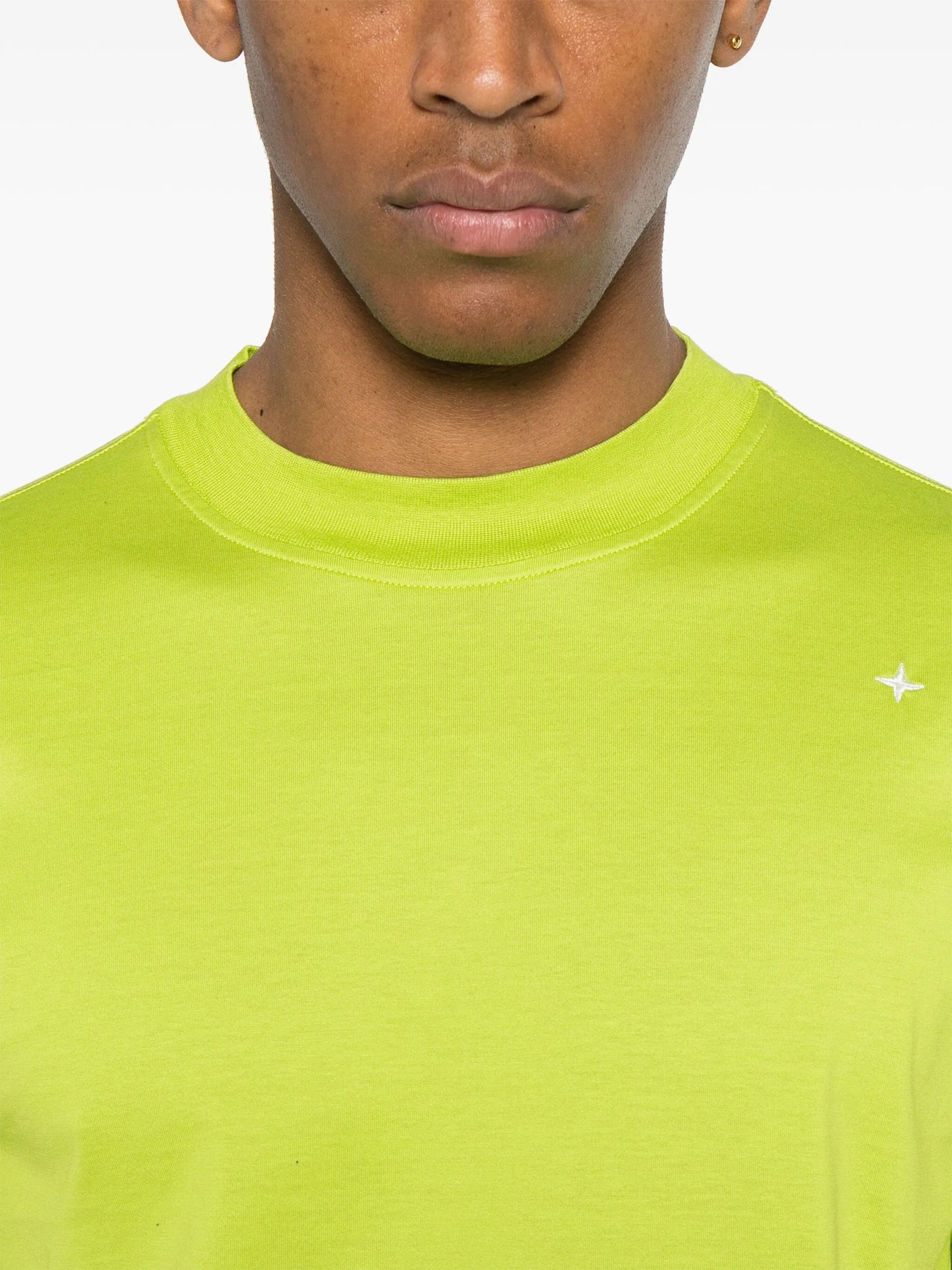 Compass-motif T-shirt