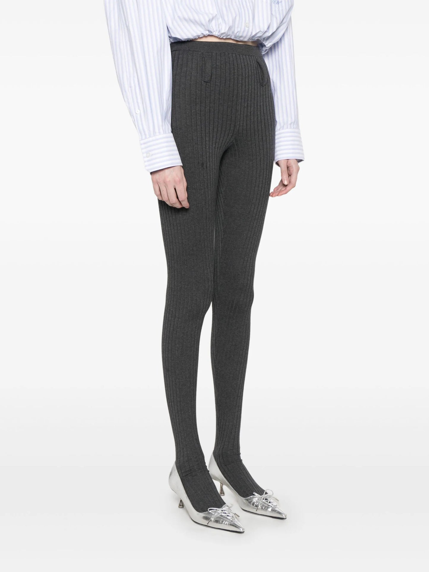 ribbed leggings