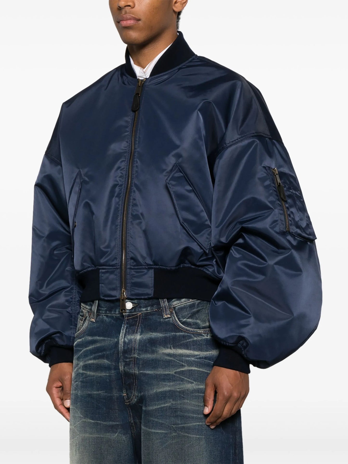 padded bomber jacket