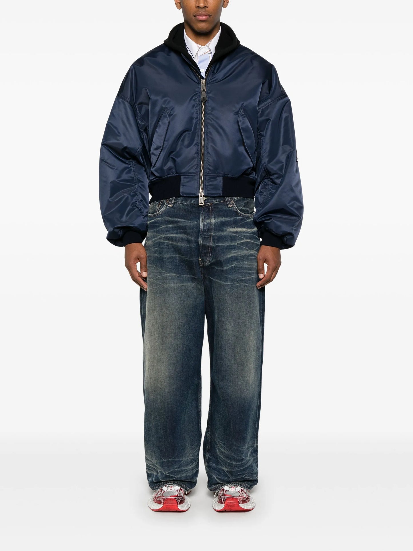 padded bomber jacket