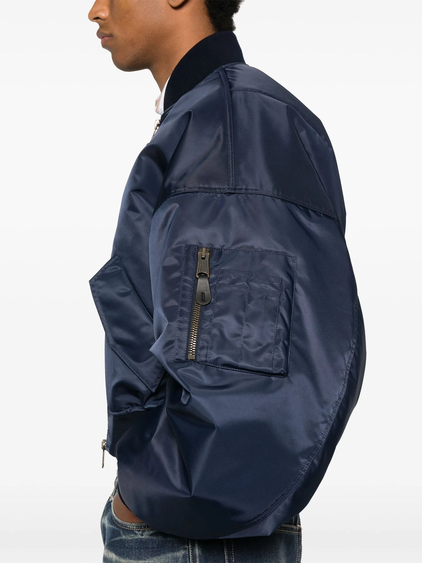 padded bomber jacket