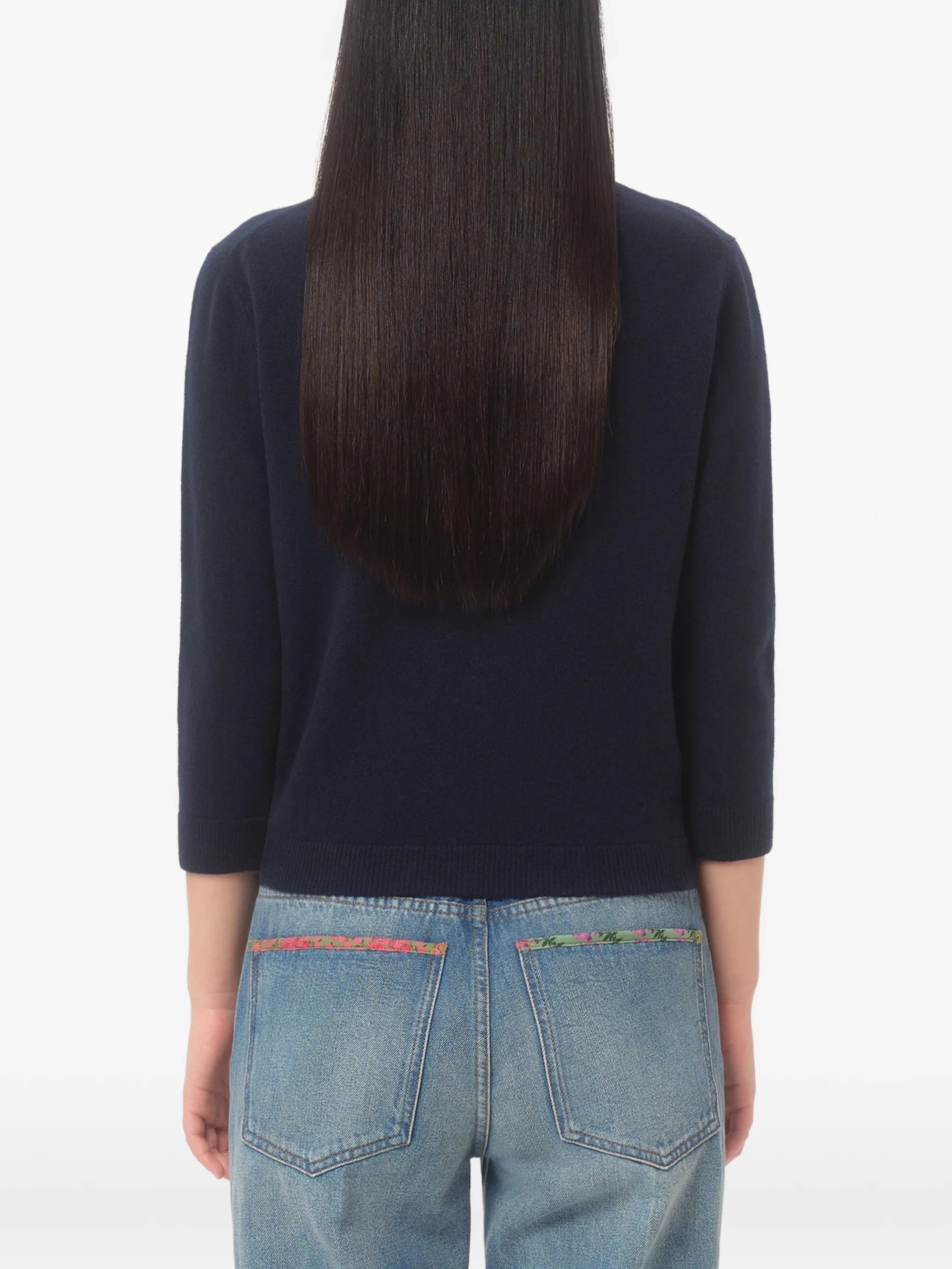 bow-detailed jacket