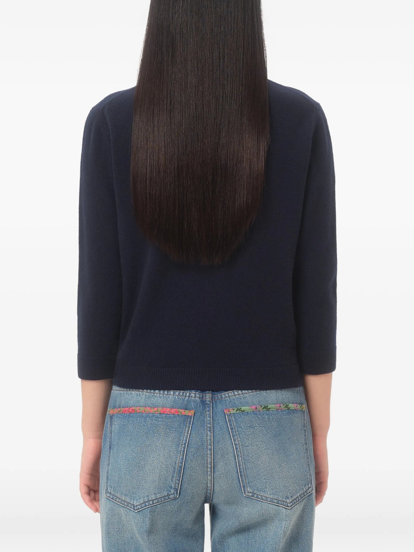 bow-detailed jacket