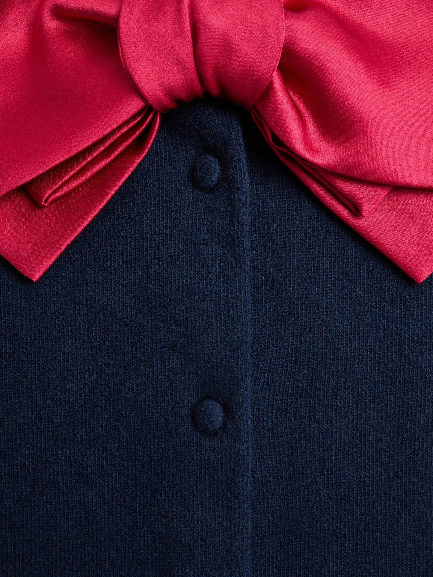 bow-detailed jacket