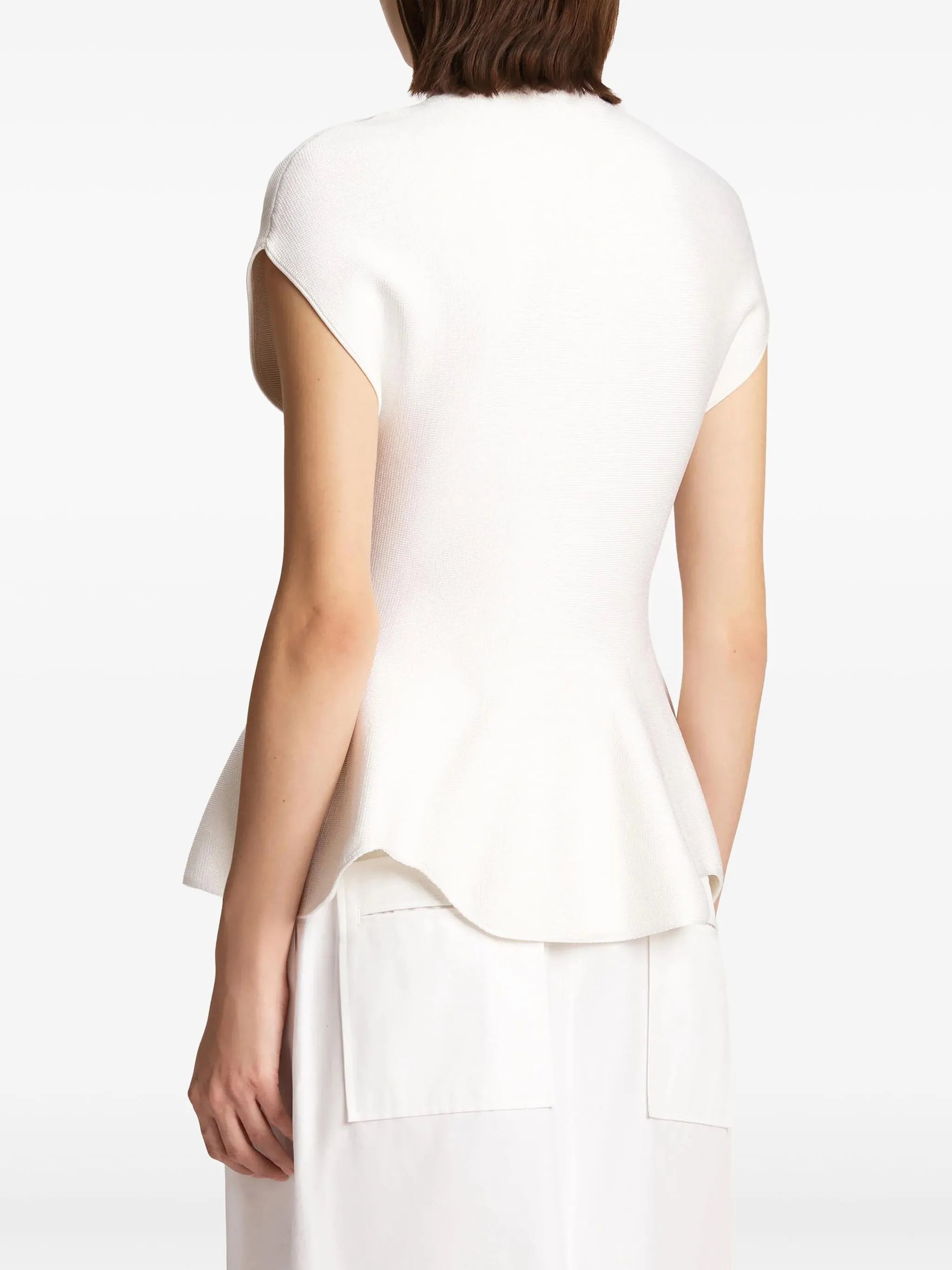 Andra peplum-hem top