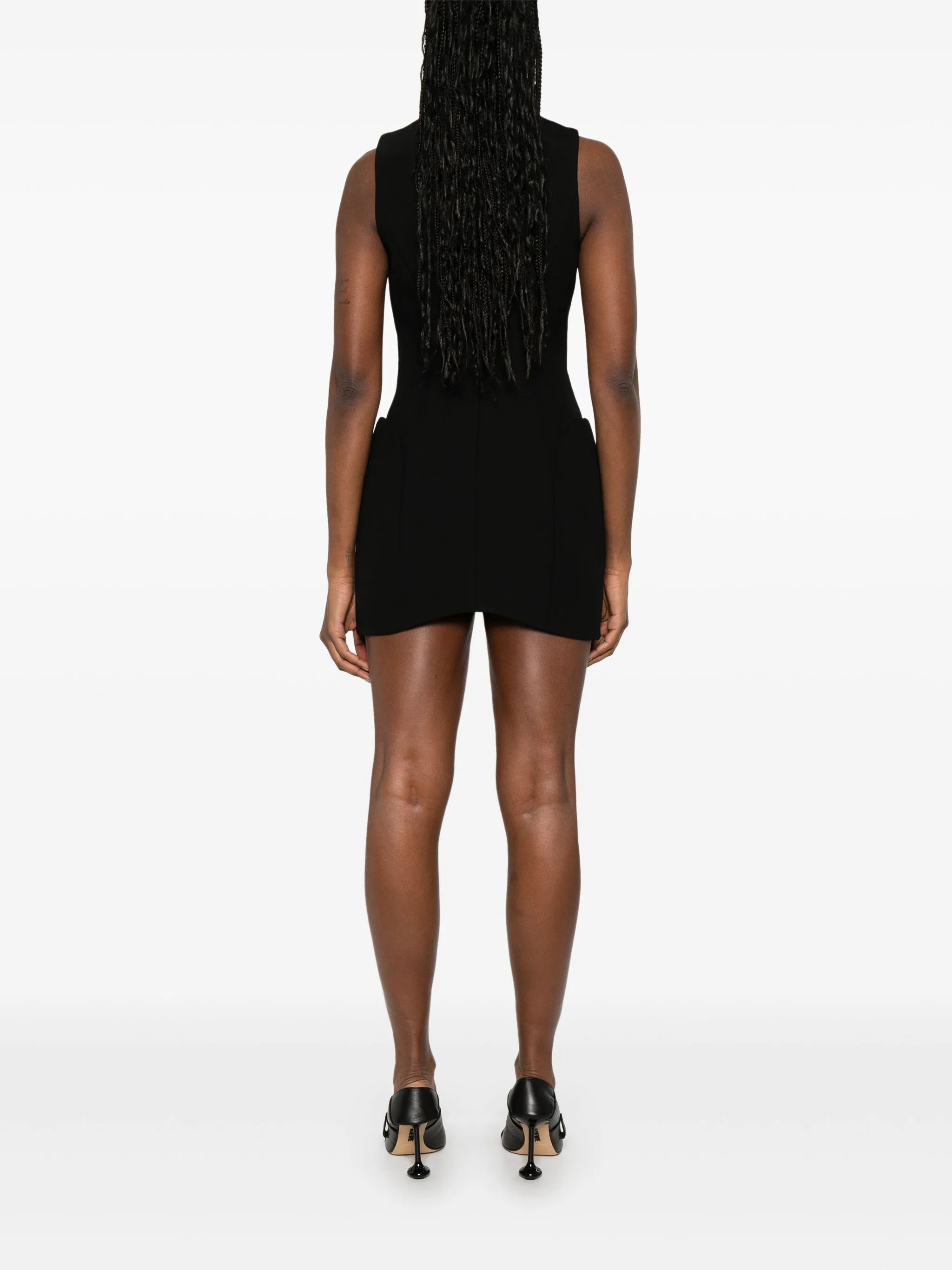 cut-out mini dress