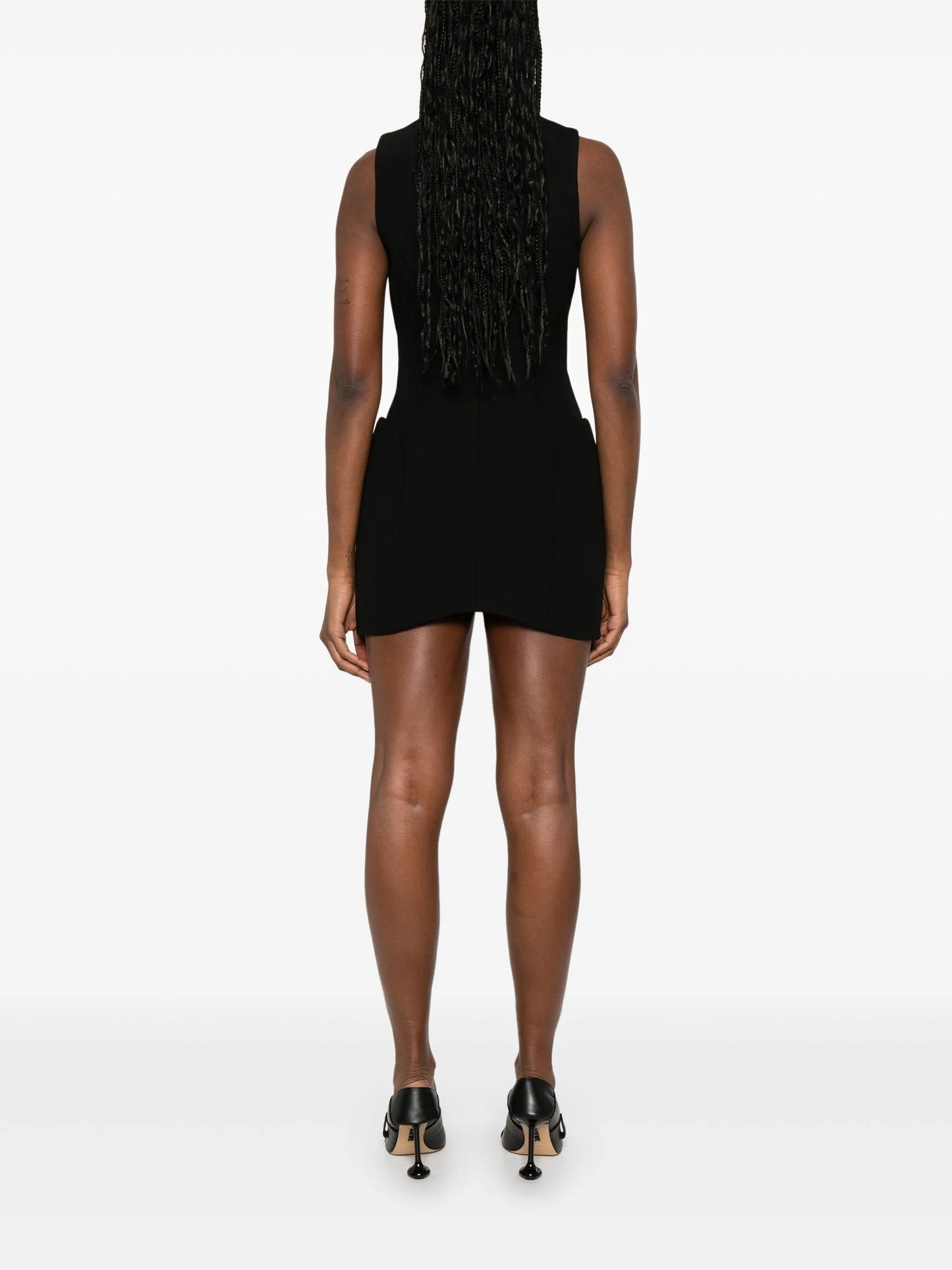 cut-out mini dress
